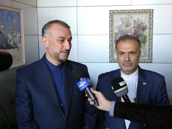 Iranian foreign minister Hossein Amir-Abdollahian in Moscow. March 15, 2022