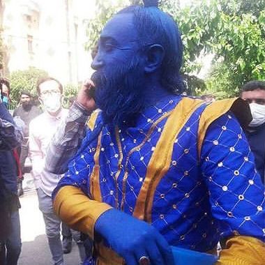 چهره عجیب یکی از داوطلبان انتخابات ریاست جمهوری