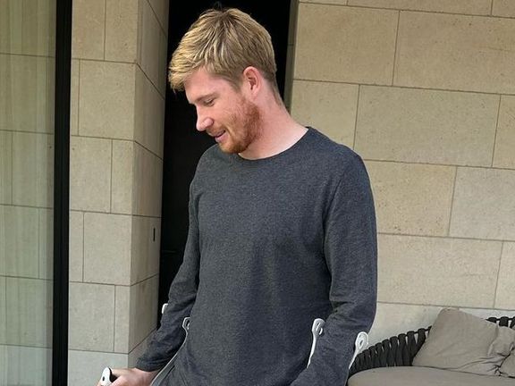 جراحی همسترینگ دیبروینه؛ ستاره سیتی تا پایان سال در دسترس نیست