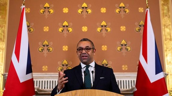 UK Foreign Secretary James Cleverly