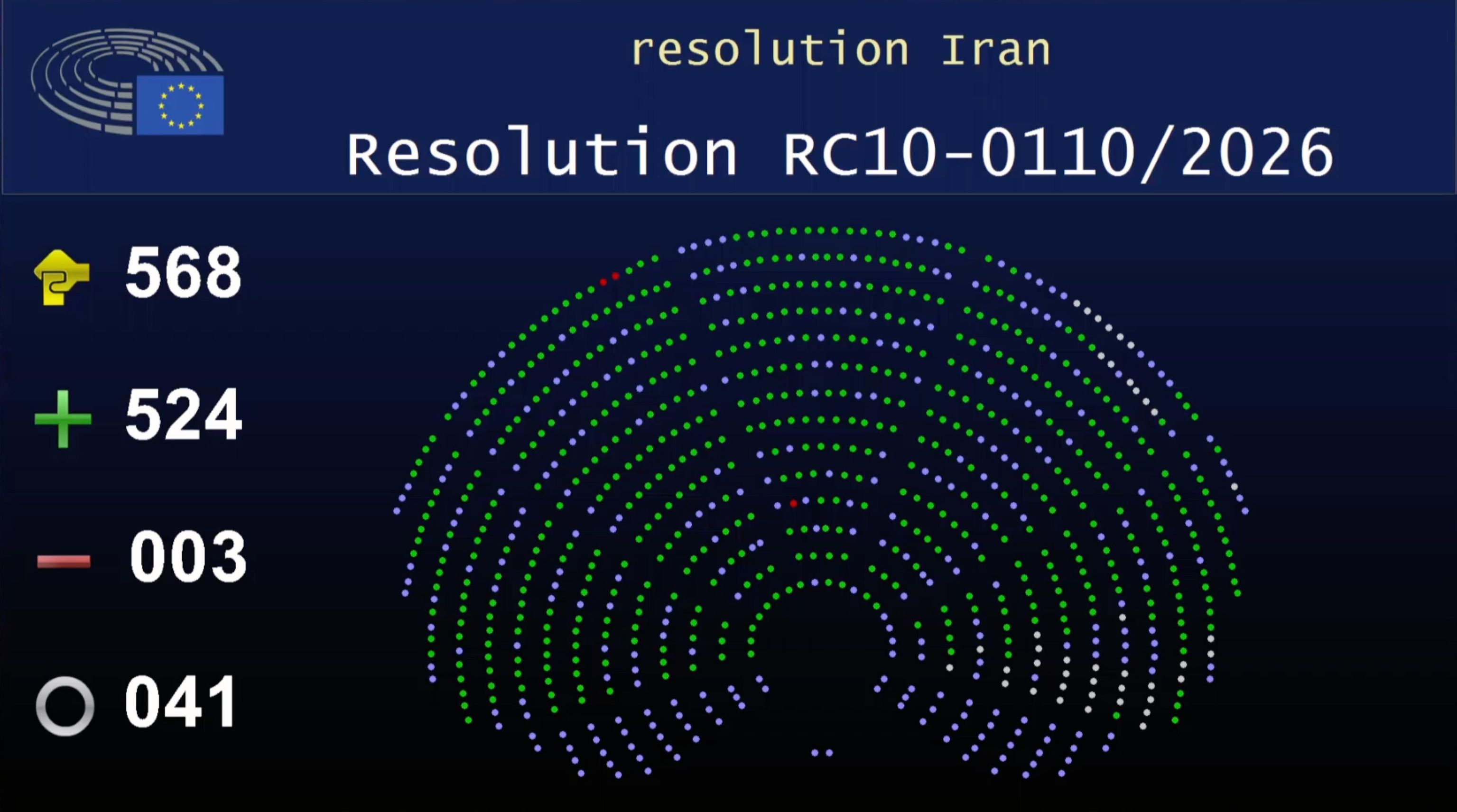 پارلمان اروپا: سرکوب معترضان در ایران می‌تواند مصداق «جنایت علیه بشریت» باشد