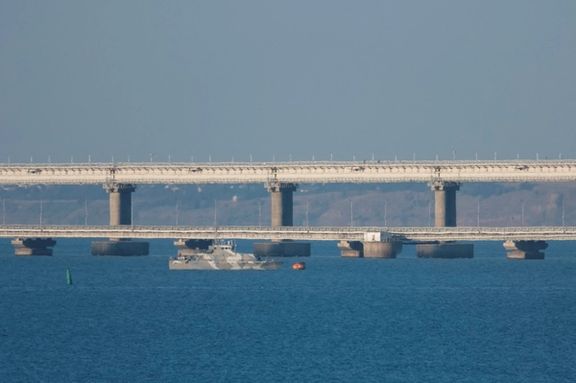 «شرایط اضطراری»؛ توقف عبورومرور و صدای انفجار روی پل کریمه