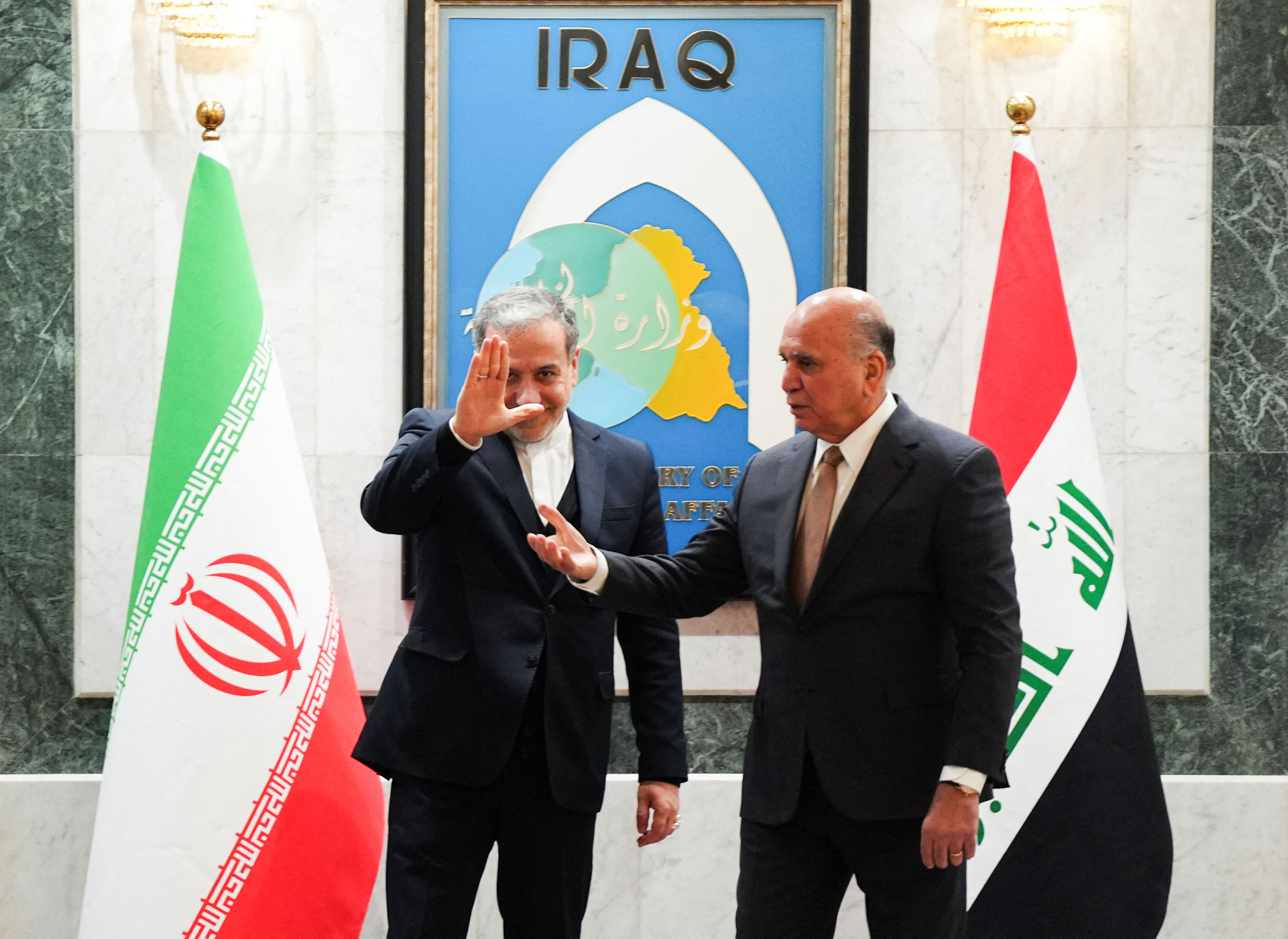 عراقچی در بغداد بر آمادگی کامل جمهوری اسلامی در حمایت از سوریه تاکید کرد