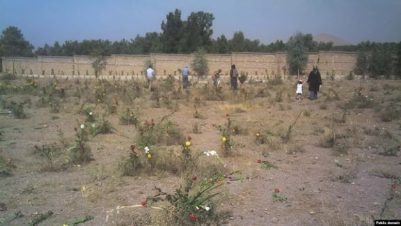 A file photo of the Khavaran Cemetery in Tehran