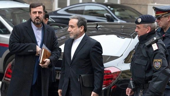 Abbas Araghchi in Vienna during nuclear talks in 2021