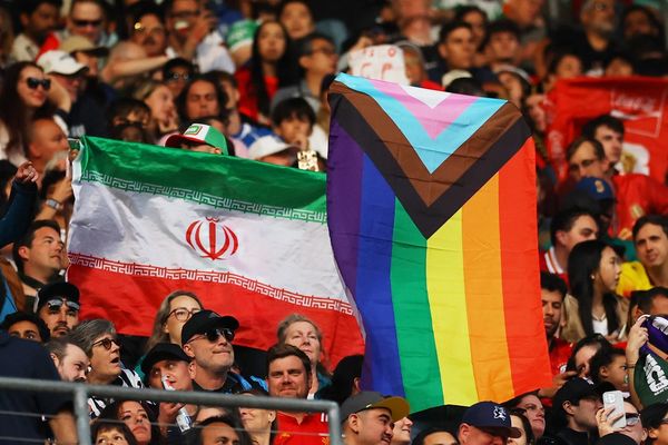 اعتراض ایران و مصر نتیجه نداد؛ پرچمهای رنگینکمانی در ورزشگاه سیاتل دیده شد