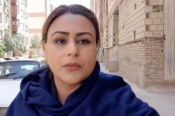 Souri Babai Chegini, a civil activist who was arrested for her anti-hijab protest on July 13, 2022