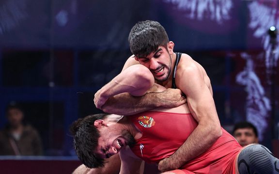 کشتی قهرمانی آسیا؛ سعید اسماعیلی بر سکوی قهرمانی وزن ۶۷ کیلوگرم کشتی فرنگی آسیا