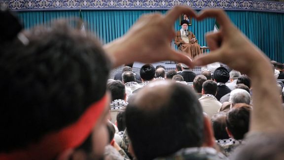 Iran’s Supreme Leader Ali Khamenei during an event in November 2023