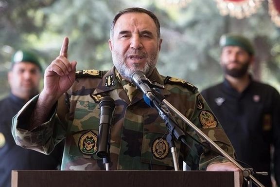 اعطای «نشان درجه یک فتح» به فرمانده نیروی زمینی ارتش پس از سخنانش درباره سرکوب معترضان