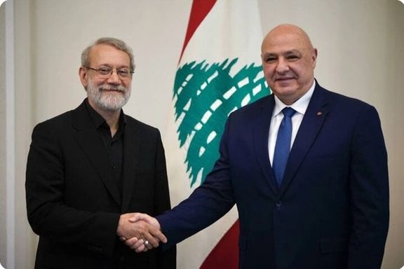 رسانه لبنانی: رییسجمهور و نخستوزیر لبنان مواضع قاطعی را به لاریجانی منتقل میکنند