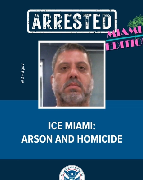 یک مهاجر غیرقانونی ایرانی در شهر میامی آمریکا بازداشت شد