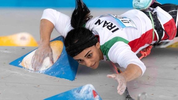 رئیس فدراسیون کوهنوردی: با الناز رکابی برخوردی نشد، چون ورزش ایران تعلیق میشد