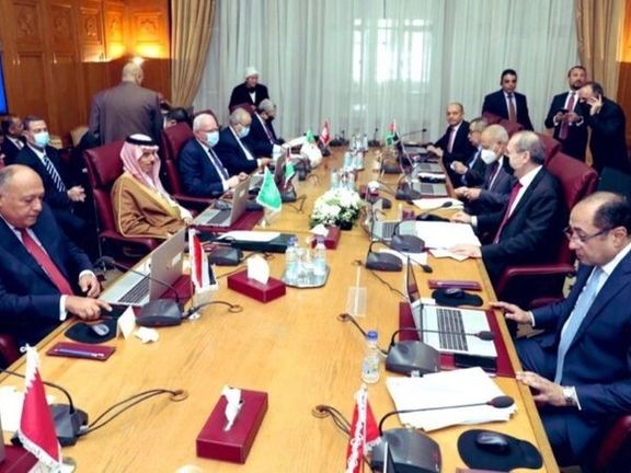 انتقاد وزیران خارجه اتحادیه عرب از برنامه موشکی و حمایت تسلیحاتی ایران از تروریسم