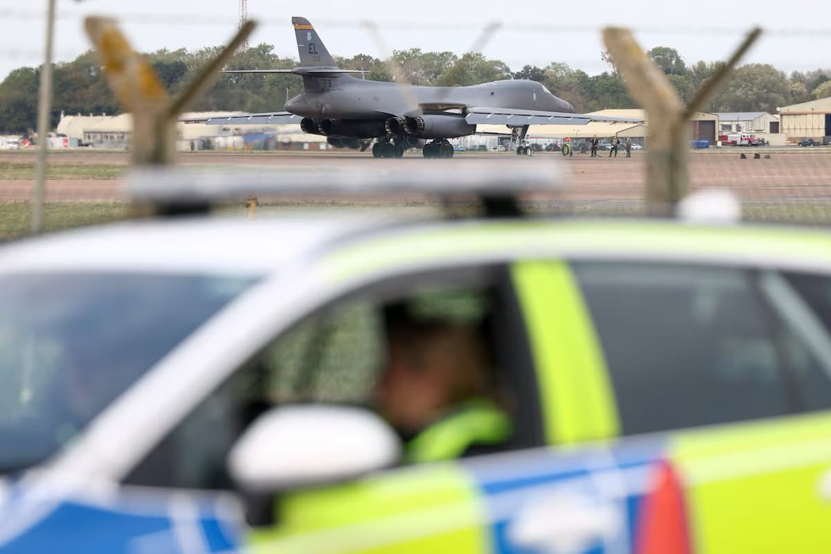 Two charged over alleged Iran intelligence operation at RAF Fairford