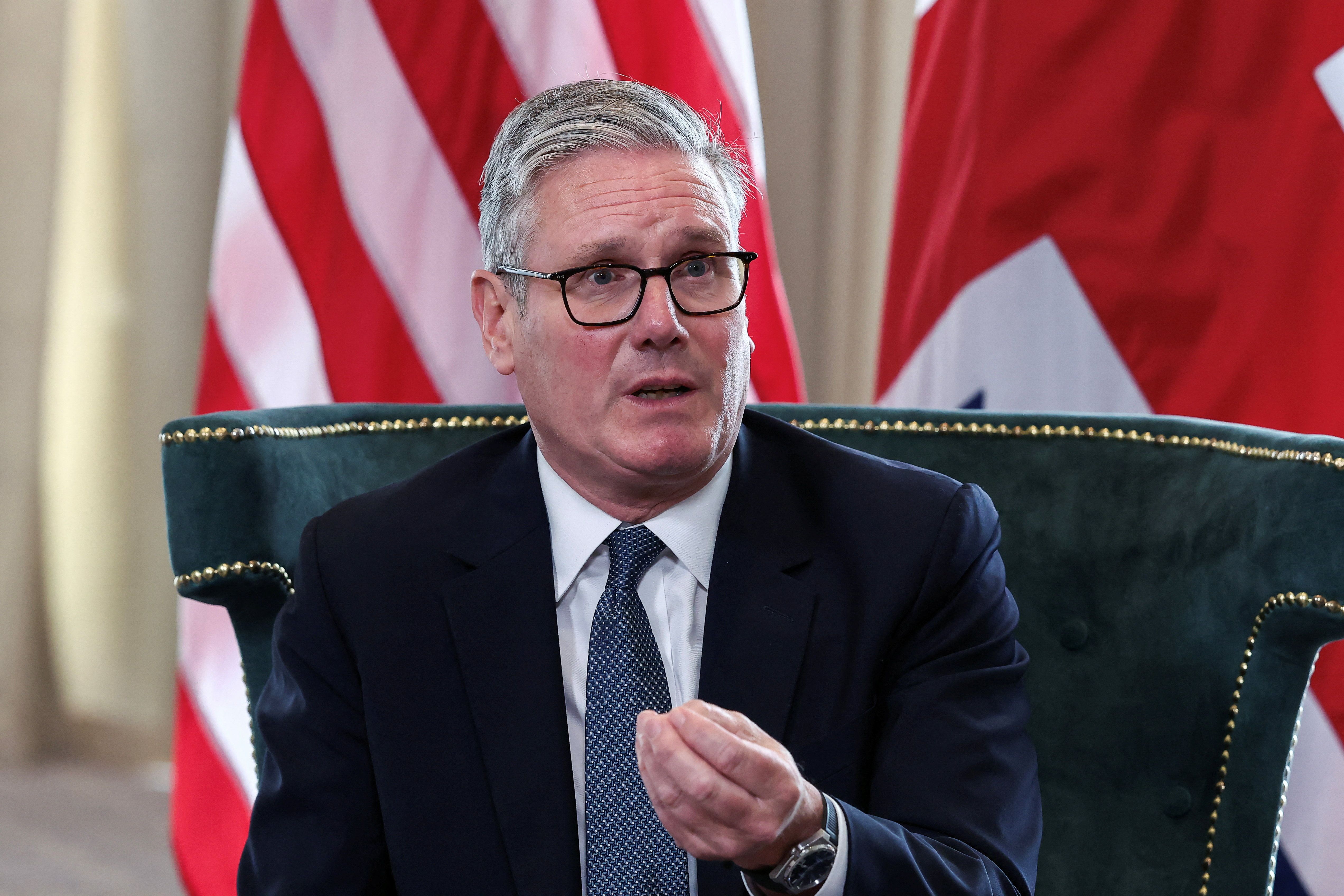 کی‌یر استارمر: بریتانیا آماده است کشور فلسطین را در سپتامبر به رسمیت بشناسد