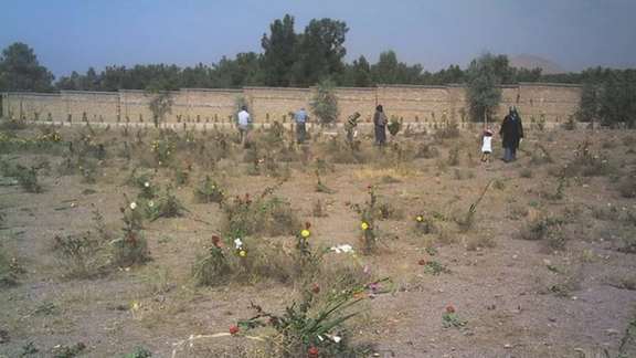 Khavaran mass burial site in Tehran