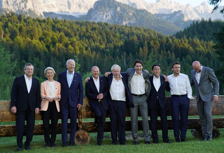 نشست رهبران گروه هفت؛ اختصاص ۶۰۰ میلیارد دلار برای مقابله با طرح کمربند و جاده چین