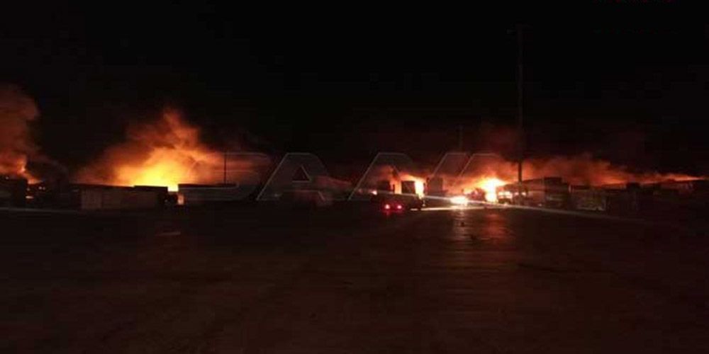 منابع نظامی سوریه: اسرائیل برای دومین‌ بار طی سه هفته بندر لاذقیه را هدف قرار داد