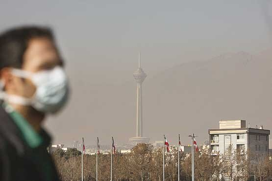 Iran pollution in Tehran