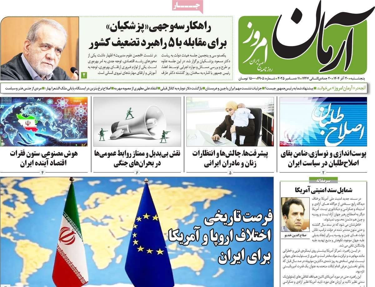 التوتر بين أوروبا وأميركا.. واتساع الانقسام.. وأزمات صناعة النسيج.. وفرض قانون الحجاب