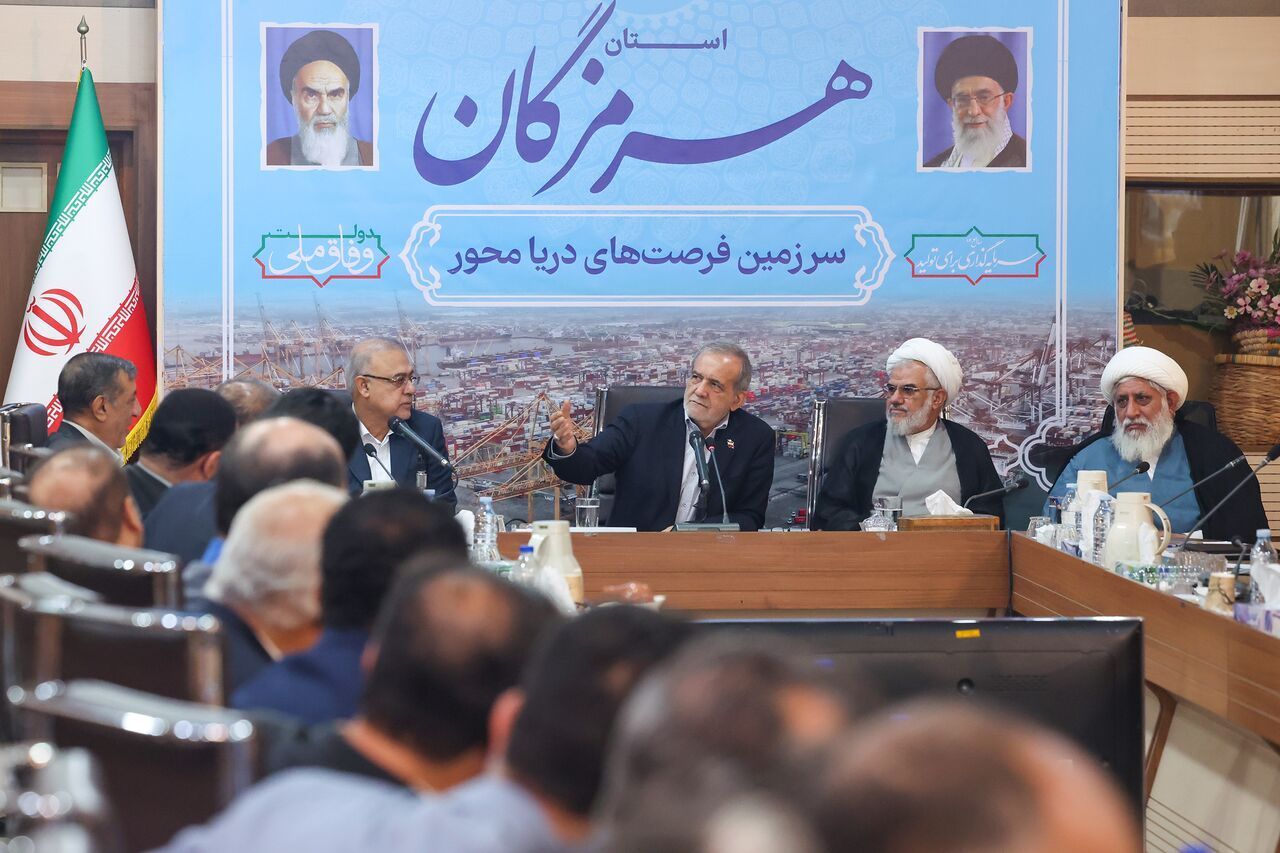 Water crisis means Iran has no choice but to move capital, Pezeshkian says