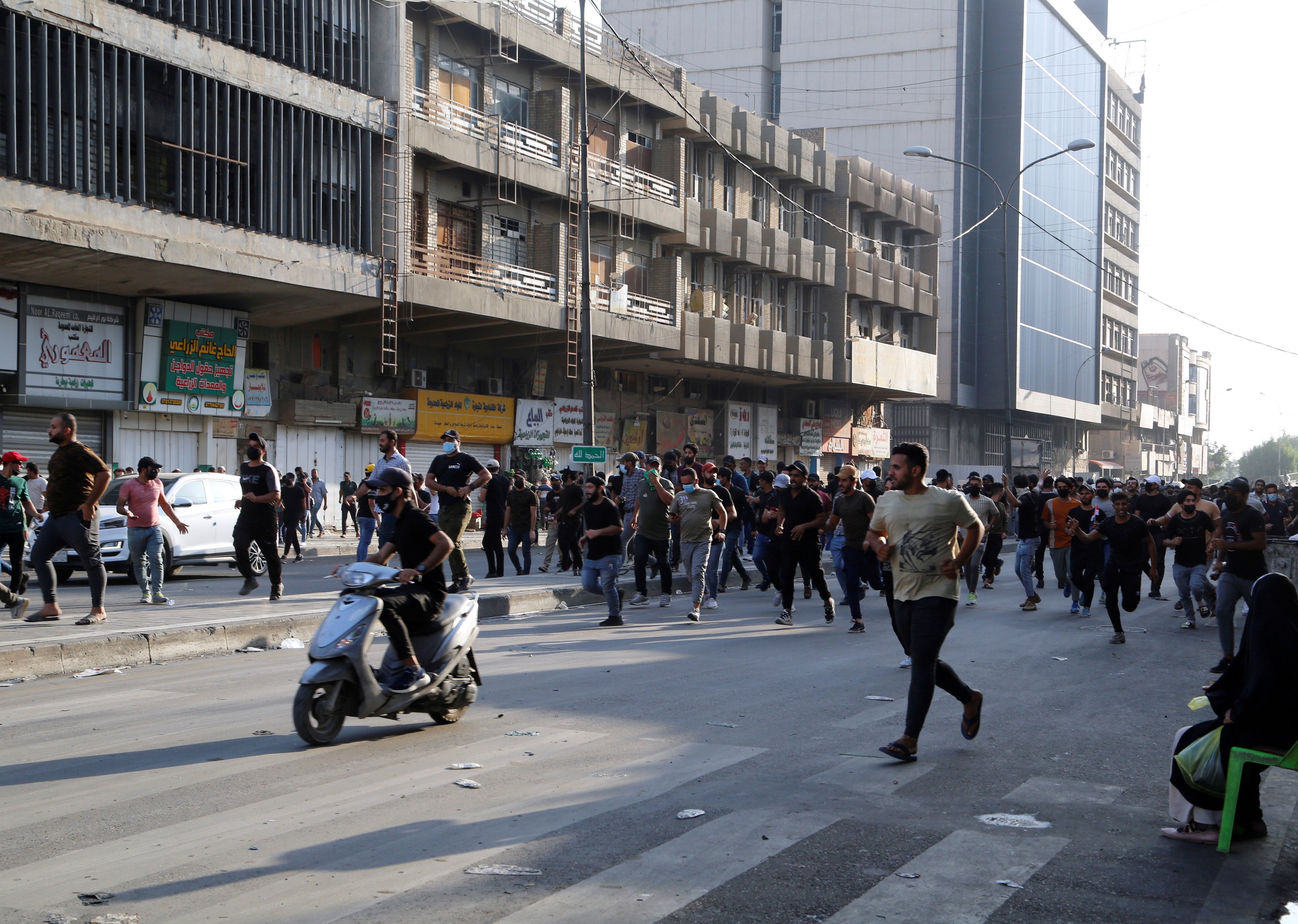 Baghdad Clashes Hurt 30 As Pro-Iran Groups Dispute Iraq Vote Results