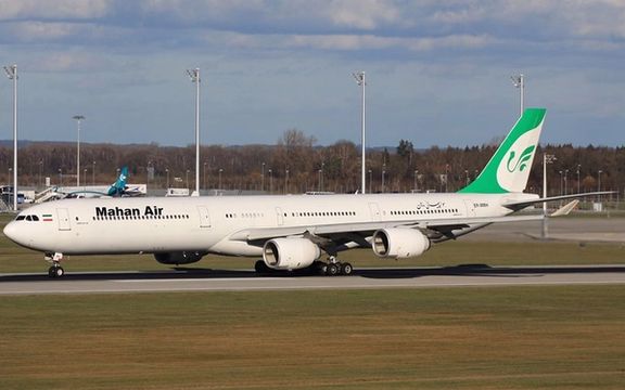 An Airbus 340 operated by Mahan Air (file photo)