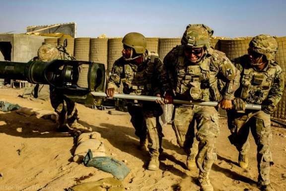 US troops seen in Syria in June 2021
