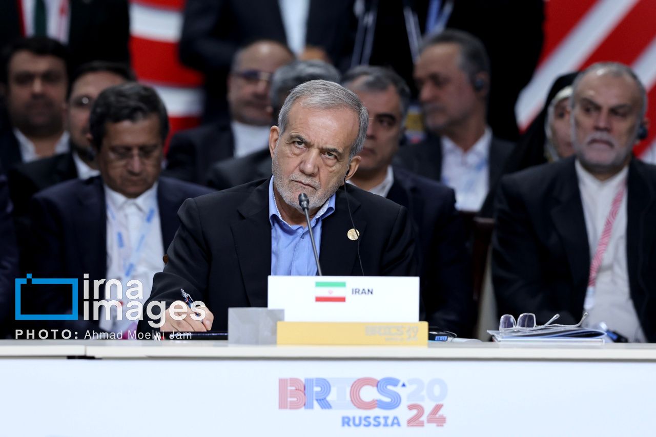 پزشکیان در روسیه: بریکس نباید صرفا یک «باشگاه گفت‌وگو» باشد