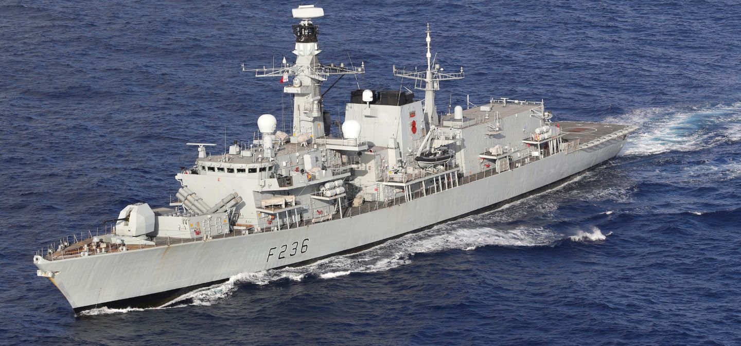 HMS Montrose of the British Navy. FILE PHOTO