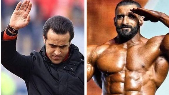 قدردانی علی کریمی از هادی چوپان: «همین تو را بس که برای مردم مملکتت قهرمانی»