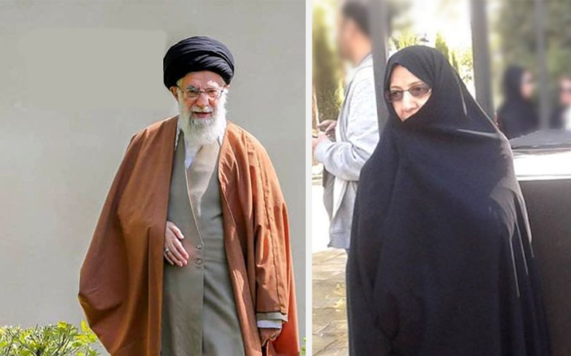 شقيقة المرشد الإيراني تتبرأ منه وتدعو الحرس الثوري لإلقاء سلاحه والانضمام إلى الشعب 