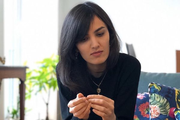 میترا حجازیپور در تجمع مونیخ: ما یک ملتیم؛ چه در تبعید، چه در بند، و رویای آزادی داریم