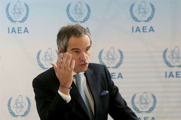 The head of the International Atomic Energy Agency, Rafael Grossi