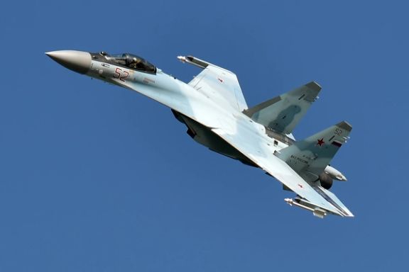 Russian Sukhoi-35 warplane