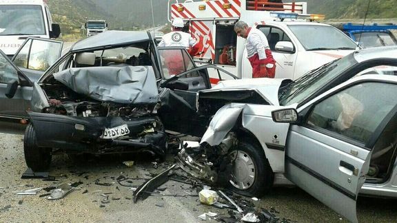 پلیس راهور: در هشت روز، ۳۲۲ نفر در تصادفات نوروزی کشته شدند