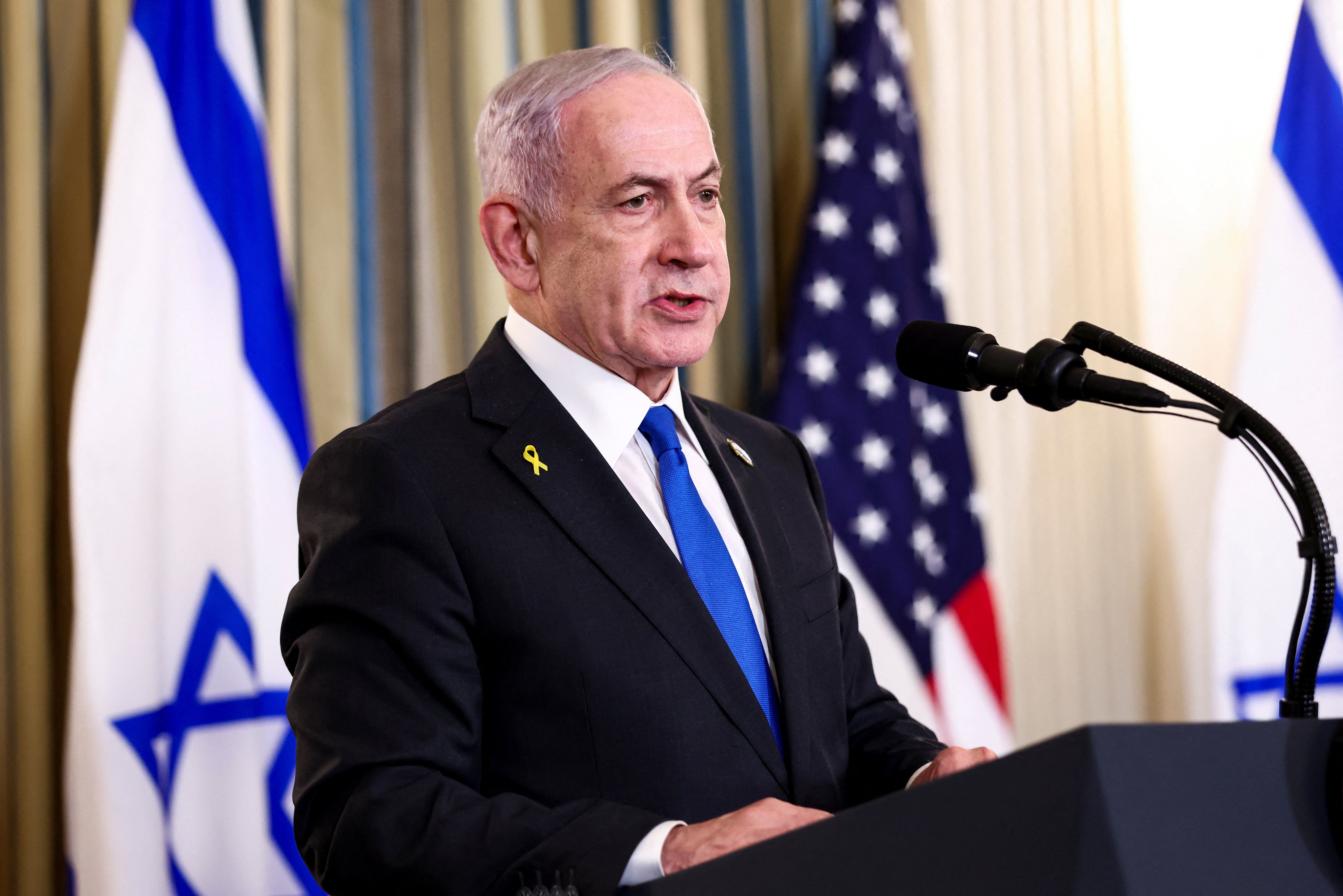 بنیامین نتانیاهو: اگر حماس طرح آمریکا را رد کند، خودمان کار را تمام می‌کنیم