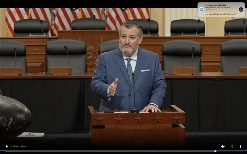 سناتور تد کروز: در دوره قبل ترامپ، جمهوری اسلامی در آستانه فروپاشی بود