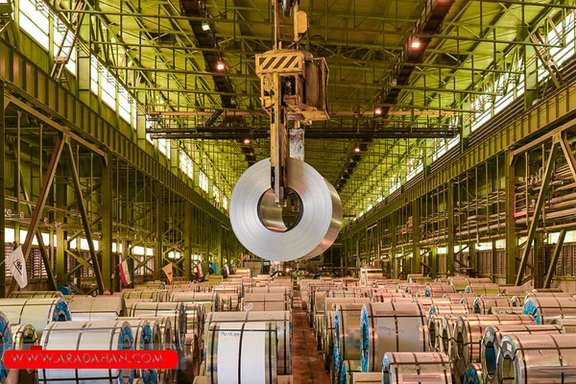 A view of Mobarakeh steel company