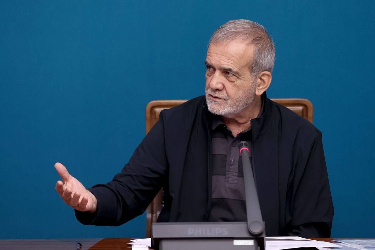 Iranian President Masoud Pezeshkian