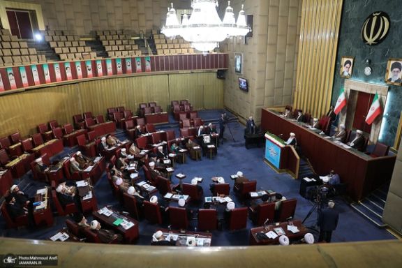 A session of the Assembly of Experts for Leadership, the deliberative body empowered to appoint the Supreme Leader