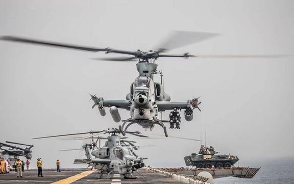 IRGC Navy Harasses US Attack Chopper In Persian Gulf