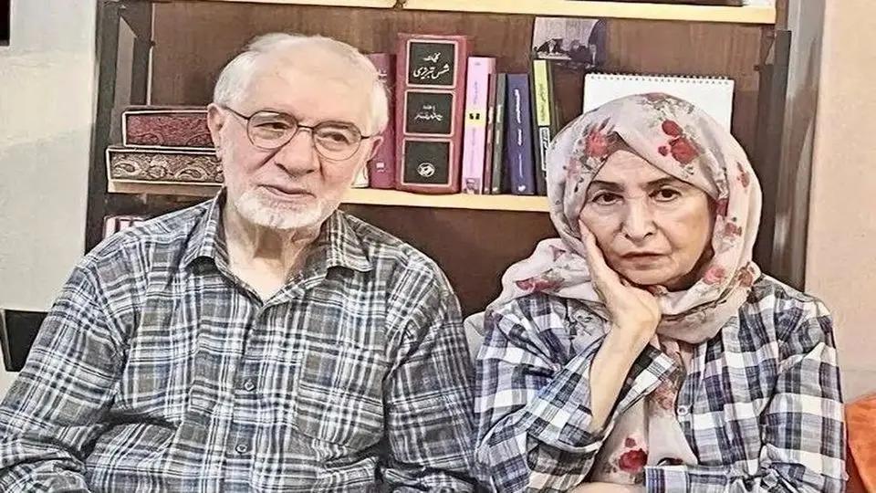 Mir-Hossein Mousavi and his wife Zahra Rahnavard