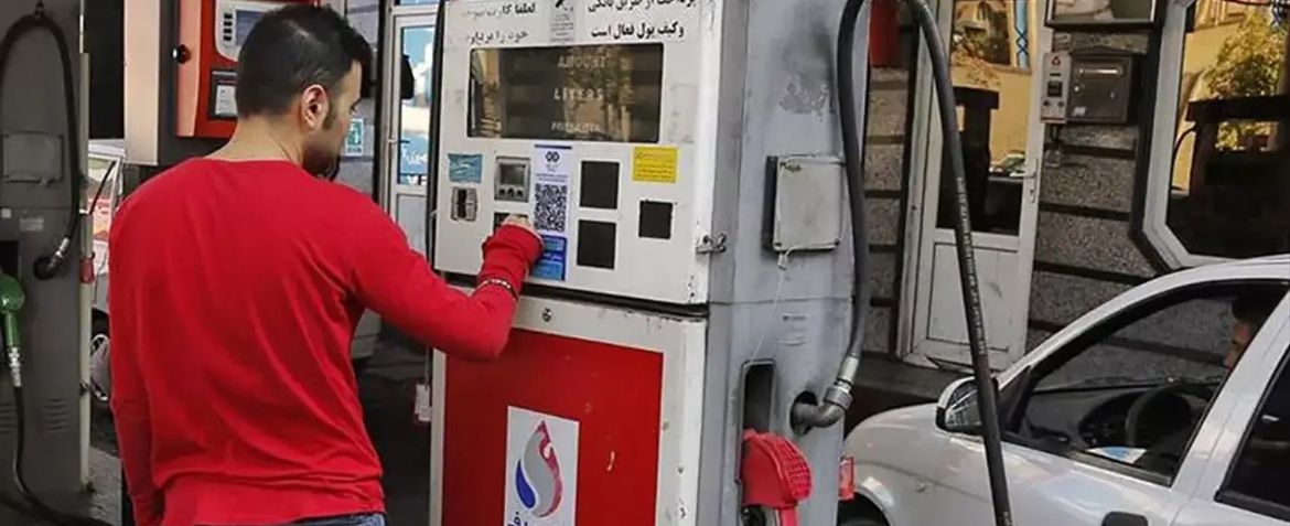 A gas station in Iran