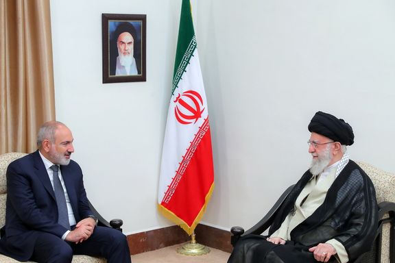 دیدار علی خامنهای با نیکول پاشینیان، نخست وزیر ارمنستان، در تهران