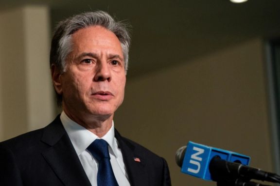 US Secretary of State Antony Blinken at the United Nations in 2021