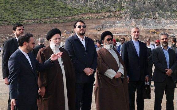 آخرین تصویر از ابراهیم رئيسی و همراهانش پیش از وقوع حادثه برای بالگردشان