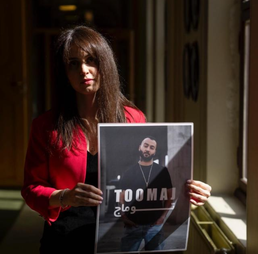 Negin Niknaam, a friend and leading advocate for Salehi's freedom.