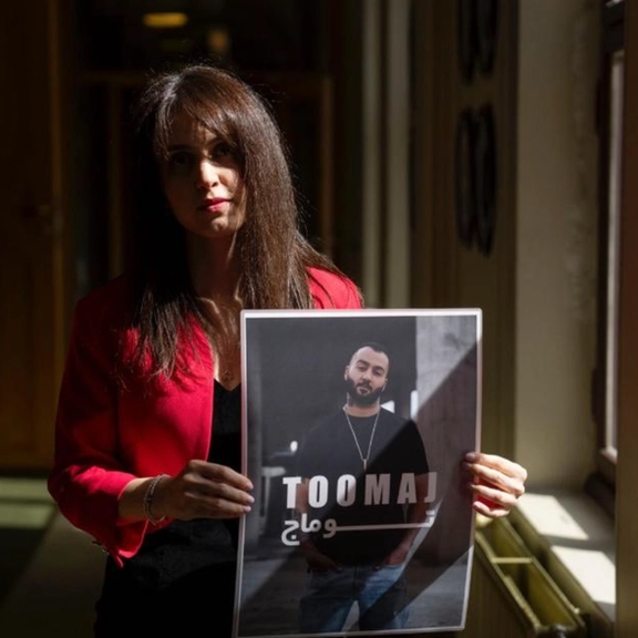 Negin Niknaam, a friend and leading advocate for Salehi's freedom.